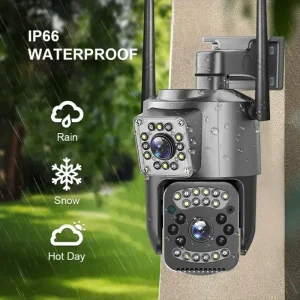 Champion Dual Lens outdoor wifi IP Camera